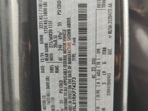 Used 2024 Ford F150 Lariat w/ FX4 Off-Road Package image 24