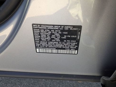 Used 2021 Volkswagen Atlas SE image 29