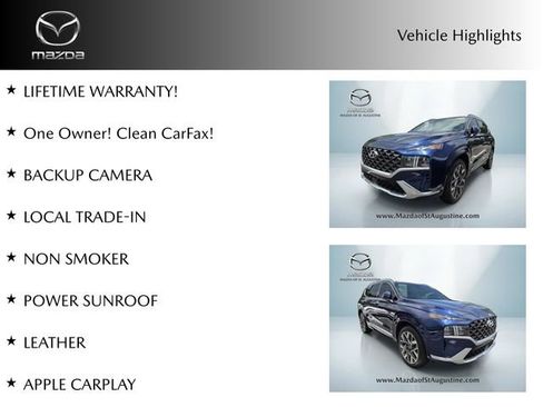 Used 2022 Hyundai Santa Fe Calligraphy FWD image 2
