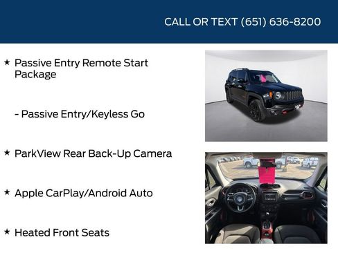 Used 2018 Jeep Renegade Trailhawk w/ Cold Weather Group II AWD/4WD image 10