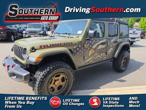 New 2025 Jeep Wrangler Unlimited Rubicon w/ Safety Group AWD/4WD image 1