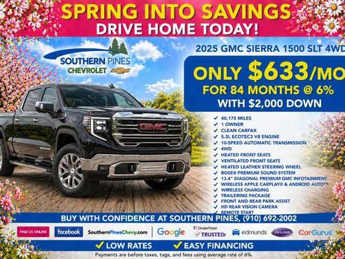 Used 2025 GMC Sierra 1500 SLT AWD/4WD image 2