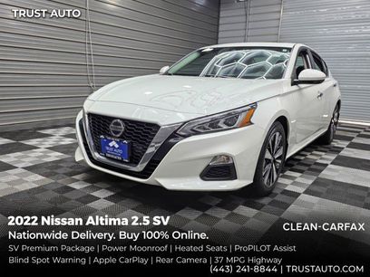 Used 2022 Nissan Altima 2.5 SV w/ SV Premium Package