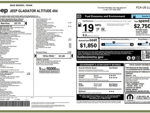 Used 2022 Jeep Gladiator Sport image 22