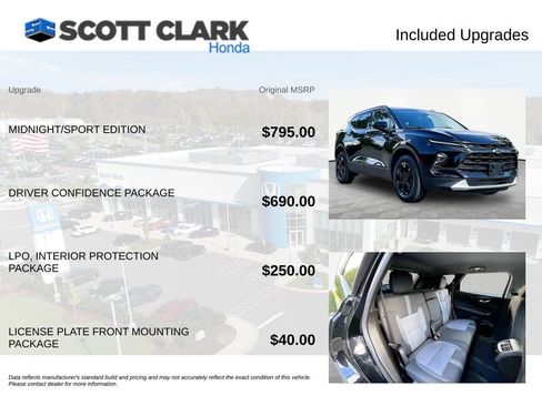Used 2024 Chevrolet Blazer LT w/ Midnight/Sport Edition AWD/4WD image 8