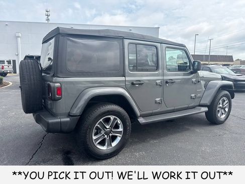 Used 2021 Jeep Wrangler Unlimited Sahara AWD/4WD image 5
