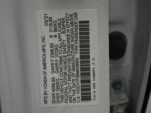 Used 2021 Honda Accord EX-L image 15