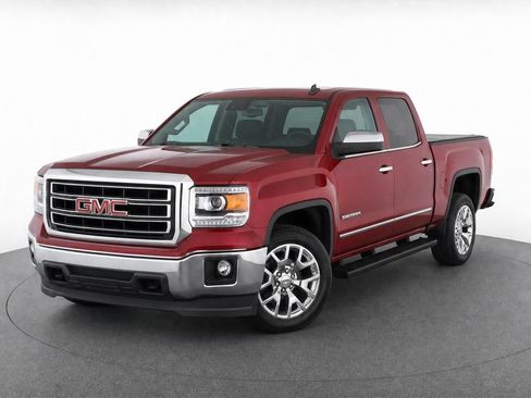 Used 2014 GMC Sierra 1500 SLT w/ SLT Crew Cab Value Package RWD image 3