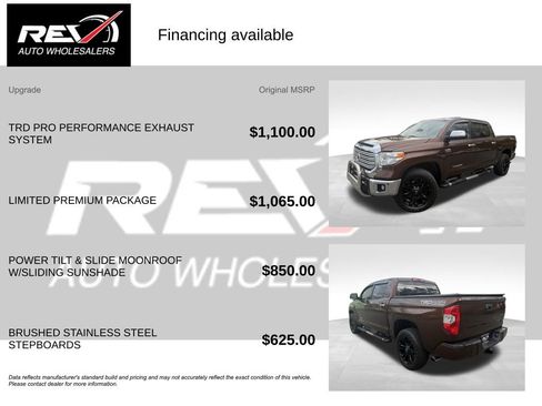 Used 2017 Toyota Tundra Limited w/ Limited Premium Package image 6