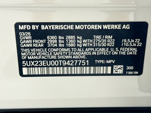 New 2026 BMW X5 xDrive40i AWD/4WD image 34