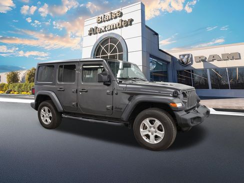 Certified 2022 Jeep Wrangler Unlimited Sport AWD/4WD image 1
