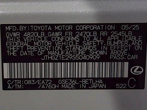 Used 2025 Lexus IS 350 F Sport image 43