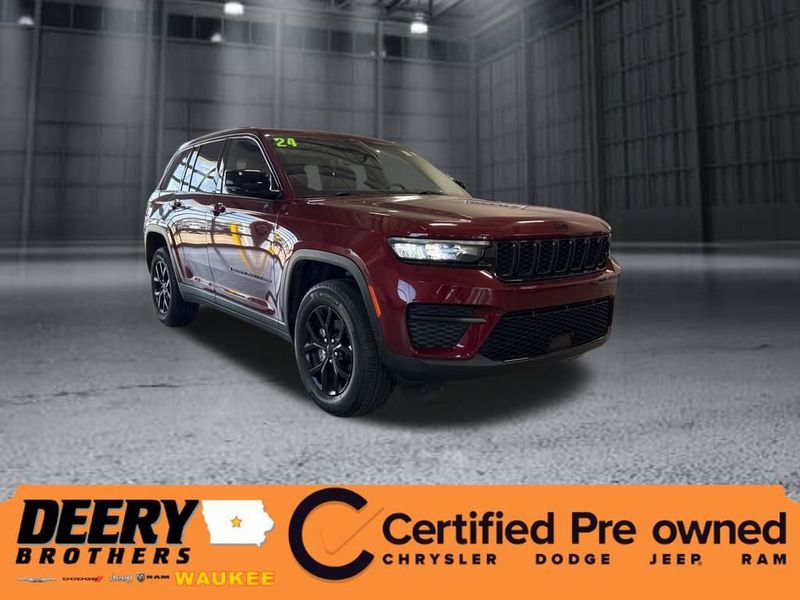 Certified 2024 Jeep Grand Cherokee Altitude image 1