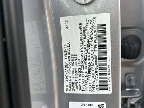 Used 2025 Honda Accord Sport image 30