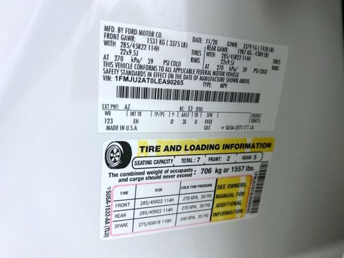 Used 2020 Ford Expedition Limited w/ Special Edition Package image 27