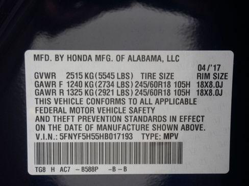 Used 2017 Honda Pilot EX-L image 34