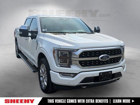 Certified 2022 Ford F150 Platinum w/ Max Trailer Tow Package image 1