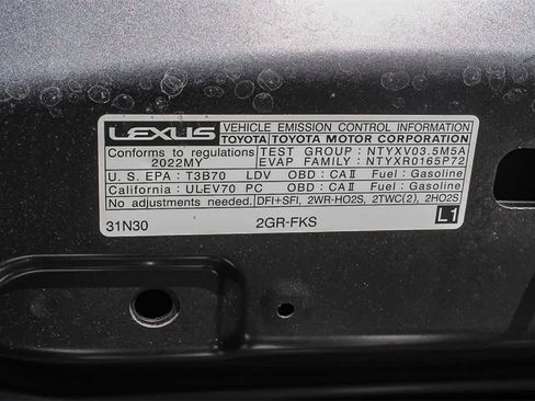 Used 2022 Lexus IS 350 F Sport image 40