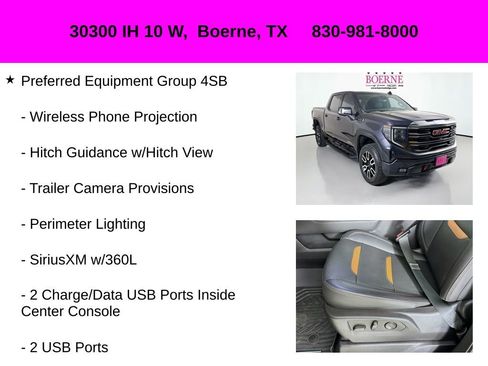 Used 2023 GMC Sierra 1500 AT4 w/ Technology Package image 38