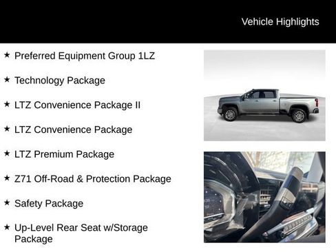 Certified 2024 Chevrolet Silverado 2500 LTZ w/ LTZ Premium Package AWD/4WD image 3