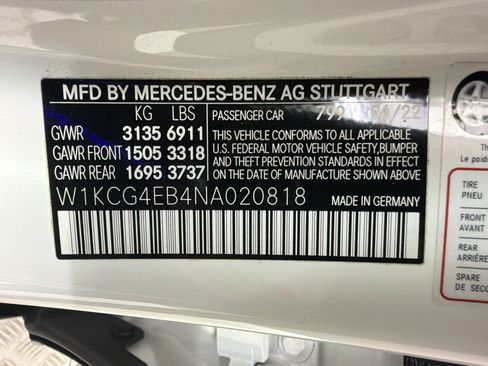 Used 2022 Mercedes-Benz EQS 580 4MATIC Sedan image 24