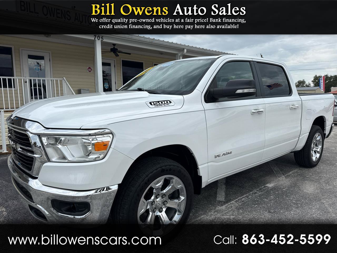 Used 2019 RAM 1500 Big Horn AWD/4WD image 1