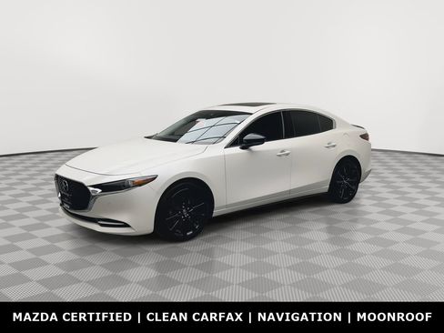 Certified 2021 MAZDA MAZDA3 2.5 Turbo Sedan w/Premium Plus AWD/4WD image 32