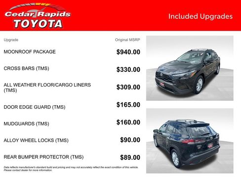 Certified 2026 Toyota Corolla Cross LE w/ Moonroof Package AWD/4WD image 7