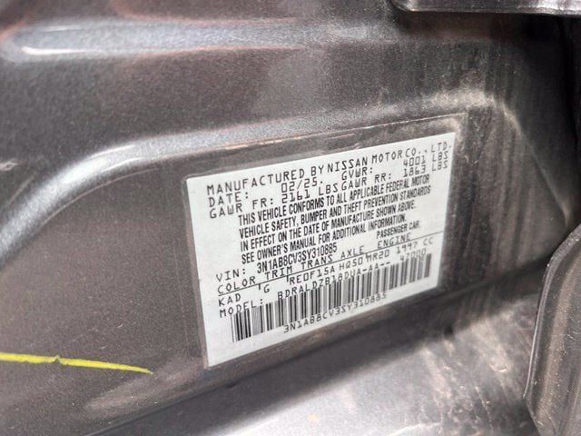 Used 2025 Nissan Sentra SV FWD image 7