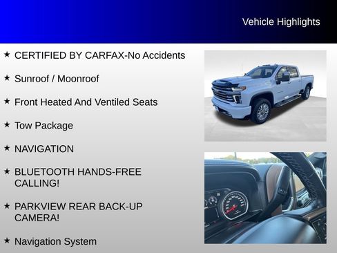 Used 2022 Chevrolet Silverado 2500 High Country w/ Z71 Off-Road Package image 4