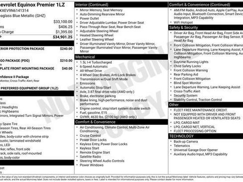 Used 2022 Chevrolet Equinox Premier AWD/4WD image 51
