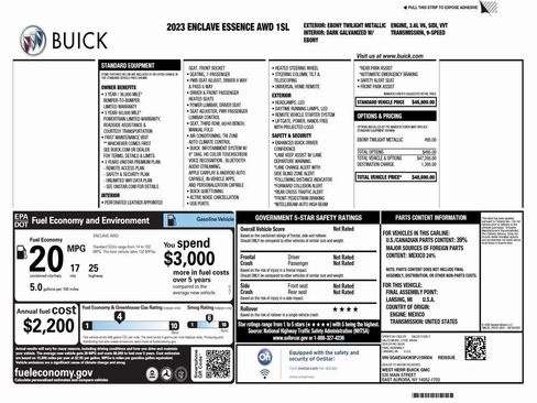 Certified 2023 Buick Enclave Essence image 3