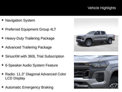 New 2026 Chevrolet Colorado LT w/ Advanced Trailering Package AWD/4WD image 27