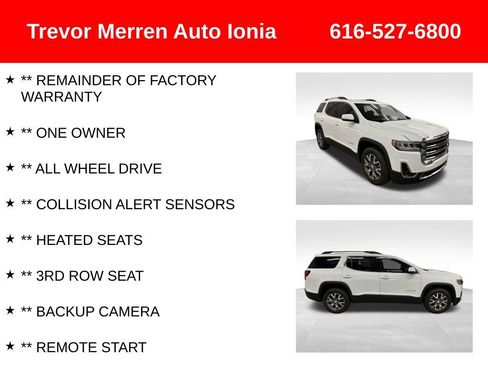 Used 2023 GMC Acadia SLE w/ Driver Convenience Package image 8