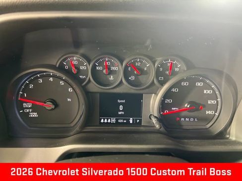 New 2026 Chevrolet Silverado 1500 Custom Trail Boss image 15