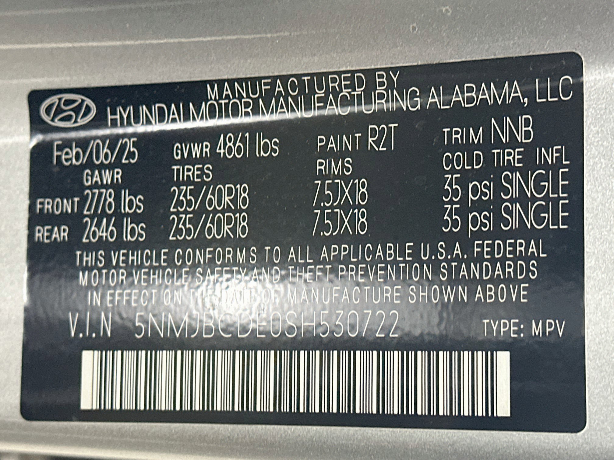 Used 2025 Hyundai Tucson SEL AWD/4WD image 12