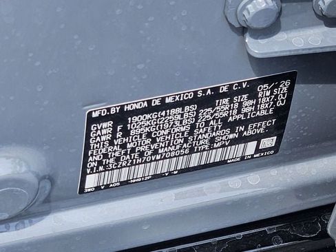 New 2027 Honda HR-V EX-L image 17