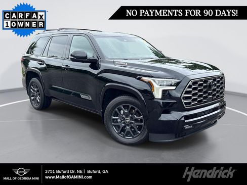 Used 2026 Toyota Sequoia Platinum w/ Tow Technology Package AWD/4WD image 1