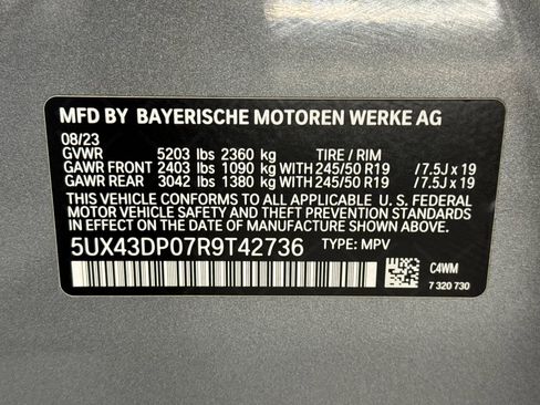 Certified 2024 BMW X3 sDrive30i w/ Convenience Package RWD image 22