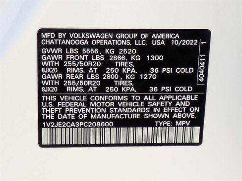 Used 2023 Volkswagen Atlas Cross Sport SE image 40