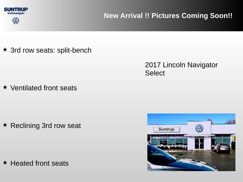 Used 2017 Lincoln Navigator Select AWD/4WD image 4
