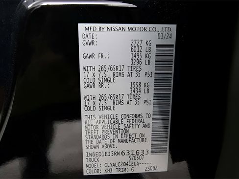 Used 2024 Nissan Frontier SV w/ SV Convenience Package image 26