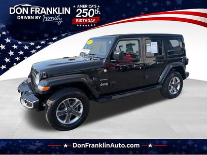 Used 2023 Jeep Wrangler Unlimited Sahara w/ LED Lighting Group