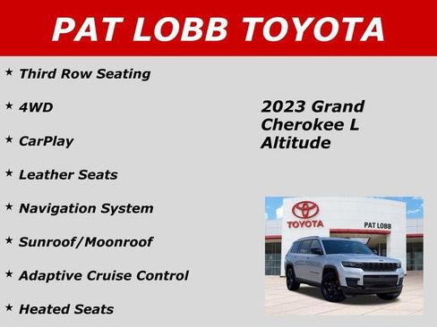 Used 2023 Jeep Grand Cherokee L Laredo AWD/4WD image 40