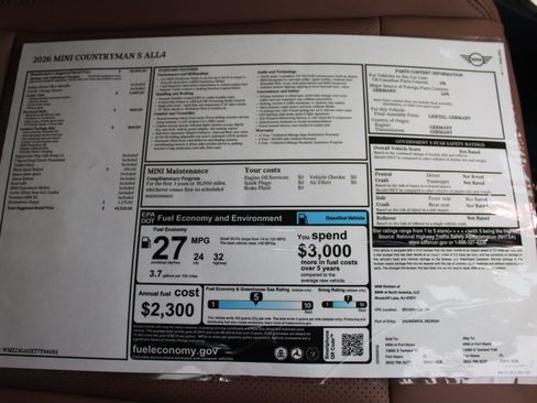 New 2026 MINI Cooper Countryman S w/ Comfort Package Max image 33