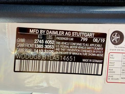 Used 2020 Mercedes-Benz S 63 AMG 4MATIC Sedan image 38