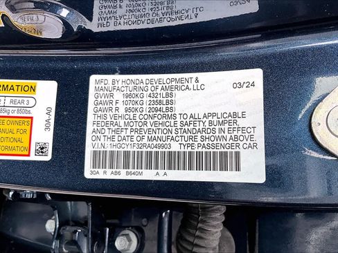 Used 2024 Honda Accord EX image 34
