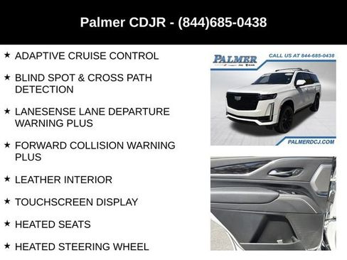 Used 2021 Cadillac Escalade Sport w/ Driver Assist Tech Package AWD/4WD image 12