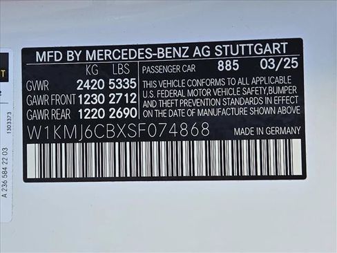 Used 2025 Mercedes-Benz CLE 53 AMG 4MATIC Coupe image 25