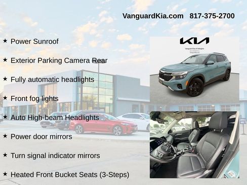 Certified 2026 Kia Seltos EX w/ EX Sunroof Package FWD image 12